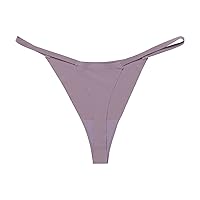 Womens G-String Thongs Sexy Underwear Low Rise Quick Dry Panties Breathable Stretch T Back Underpants Bikini Briefs