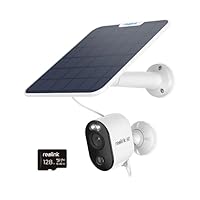 REOLINK 4K Solar Security Camera, Wireless Outdoor Camera, 6W Adjustable Solar Panel, 2.4/5GHz WiFi, 8MP Color Night Vision, AI Detection, Local Storage, No Extra Fee for Home Security, Argus 3 Ultra