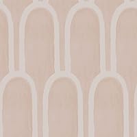 Tempaper x She She Queen Emma Pink Removable Peel and Stick Wallpaper, 20.5 in X 16.5 ft, Made in The USA, Lopen
