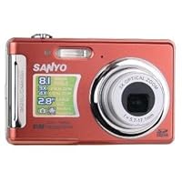Sanyo VPC-T850 8.1MP 3X Optical/4x Digital Zoom Camera (Copper)