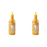 Flying Goose 15.3 oz Sweet Sriracha Sauce, Sriracha Sweet Chili Sauce, Yellow Chili, 15.3 fl.oz(455ml)(Packaging May Vary) (Pack of 2)