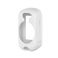 Silicone Protective Shell for Garmin Edge 130/130 Plus GPS Protection Case Anti-Scratch Shockproof Case Back Cover (Color : White)