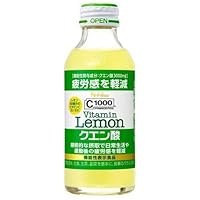 House C1000 Vitamin Lemon Citric Acid Fatigue Reduction 140ml (Pack of 6), Made in Japan, Limited Stock