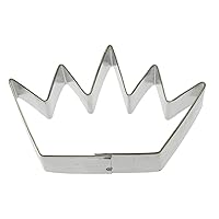 Foose Crown Cookie Cutter 3.5 Inch –Tin Plated Steel Cookie Cutters – Crown Cookie Mold