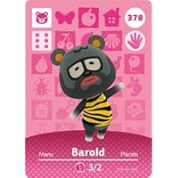 Barold - Nintendo Animal Crossing Happy Home Designer Series 4 Amiibo Card - 378