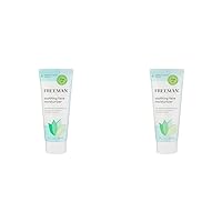Freeman Aloe Vera Soothing Facial Moisturizer and Lotion, Post-Mask Moisturizer, Ceramides, Hydrates, Nourish & Restore Skin, Safe For Sensitive Skin, Cruelty-Free, 3 fl.oz., 1 Count (Pack of 2)