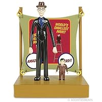 Accoutrements Li'l Sideshow World's Tallest Man and World's Smallest Man Play Set