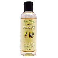 Massage Herbal Essential Oil for full Body Krishna Musk Fragrance Oils 100ml