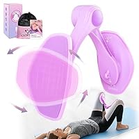 Thigh Master Thigh Exerciser for Women, Enhanced Resistance Hip and Pelvis Trainer, Inner Thigh Exercise Equipment Kegel Exercise Products for Women Home Gym(Purple)