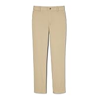 French Toast Girls' Pull-on Twill Pant (Standard & Plus)