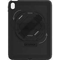 OtterBox DEFENDER FOR BUSINESS (Screenless Edition) W/ KICKSTND/HANDSTRP for iPad 10th Gen (ONLY) - BLACK (Non-Retail Packaging)