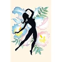 Flower fairy frolics among the flowers In the 1930s the classic homemaker could purchase decals applied by water to decorate the kitchen furniture or anything else they desired These are samples dir