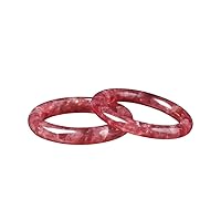 Natural Ice Strawberry Quartz Bracelet Charms Fashion Fine Jewelry Men Women Bangle