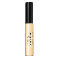 ColorStay Concealer, Longwearing Full Coverage Color Correcting Makeup, 001 Banana, 0.21 oz