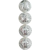 Expo International 16mm x 16mm Filigree Metal Pack of 6 | Silver Jewelery Beads