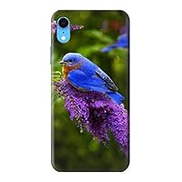 R1565 Bluebird of Happiness Blue Bird Case Cover for iPhone XR