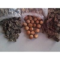 Dry Whole Amla|Reetha|Shikakai|Soapnut|Gooseberry|Acacia Concinna (200gm each)