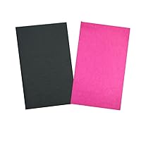 MORANTI Hot Pink Black Bulk Tissue Wrap Paper 30 Sheets 19.7 Inch x 27.5 Inch for Birthday,Wedding,Bachelorette Party Decoration DIY Art Craft Decoration