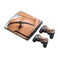 Vinyl Decal Skin/stickers Wrap for Ps3 Slim Play Station 3 Console and 2 Controllers-hot Girl