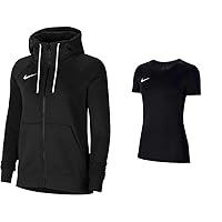 Nike Women's W Nk FLC Park20 Fz Hoodie Sweatshirt (Pack of 1)