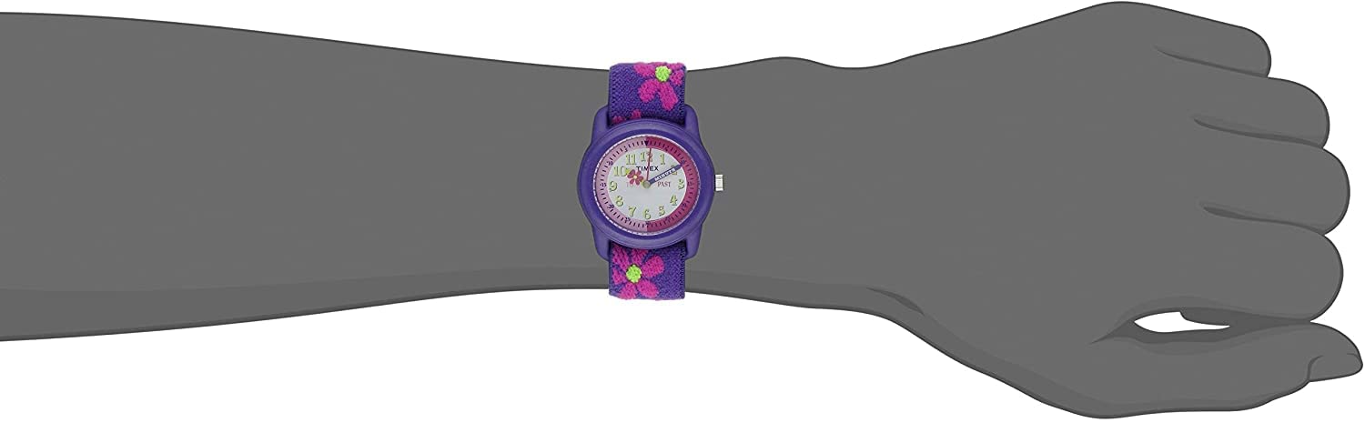 Timex Boys Time Machines Analog Elastic Fabric Strap Watch