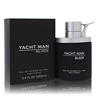Yacht Man Black / Myrurgia EDT Spray 3.4 oz (100 ml) (m)