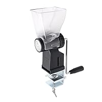 The Grain Mill, High-Efficiency Grain Grinder Mill with Manual Hand Crank, Adjustable for Every Kitchen - Grinds Beans, Wheat, Corn, Rice - Large Hopper