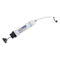 Mityvac MVA6851 Fluid Extractor, Syringe Action to Extract and Dispense Fluids Into or Out of Small Reservoirs Including Master Cylinder, Transaxles and Power Steering and Coolant Reservoirs