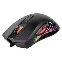 MARVO Gaming Mouse M519 with RGB Lighting 12000 DPI Optical Sensor with 7 Lighting Modes Up to1000Hz - Black