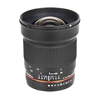 Bower Ultra-Fast Wide-Angle 24mm Focus 1.4 Lens for Pentax (SLY2414P)