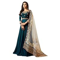 Embroidered Faux Georgette Salwar