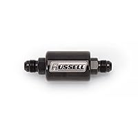 Russell 650613 Black Anodize Check Valve (8an Male to 8an Male)