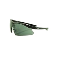 Y70BKGY Gemstone Zircon Protective Eyewears, Gray Lens and Black Frame (One Pair)