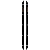 Santa Cruz Skateboards Rails Slimeline HSR Beveled Contour Shape Black(Slimline HSR)