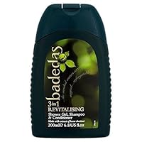 Badedas Revitalising Shower Gel, Shampoo & Conditioner 200ml (PACK OF 2)