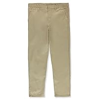 Denice Boys' Flat Front Pants With Cellphone Pocket