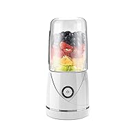 Mini juicer Electric Juicer Mini Broken Wall Juicer Cup Food Grade High Temperature Resistant Explosion-proof Glass Food Mixer Kitchen Cooking Machine 6 Blades 300ml Suitable for Home Office Outdoor S