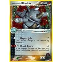 Pokemon - Team Magma's Rhydon (11) - EX Team Magma vs Team Aqua - Holofoil