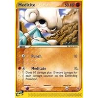 Pokemon - Meditite (37) - EX Dragon - Reverse Holofoil