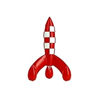 Collectible Resin Moon Rocket Tintin Moulinsart 30cm 46949 (2016)
