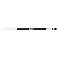 PUPA Milano True Eyes Matita Eyeliner - Suitable For Sensitive Eyes And Contact Lens Wearers - Enhances Your Gaze - Contains A Blend Of Oils And Waxes For Homogenous Color - 01 Intense Black - 0.05 Oz