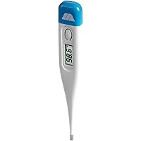 MABIS Digital Thermometer for Adults, Thermometer for Adults, Children and Babies, Oral Thermometer, FSA HSA Eligible Thermometer, Underarm Thermometer, Temperature Thermometer, 60 Seconds Readings