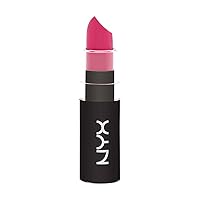 NYX PROFESSIONAL MAKEUP Matte Lipstick - Shocking Pink (Blue-Toned Hot Pink)