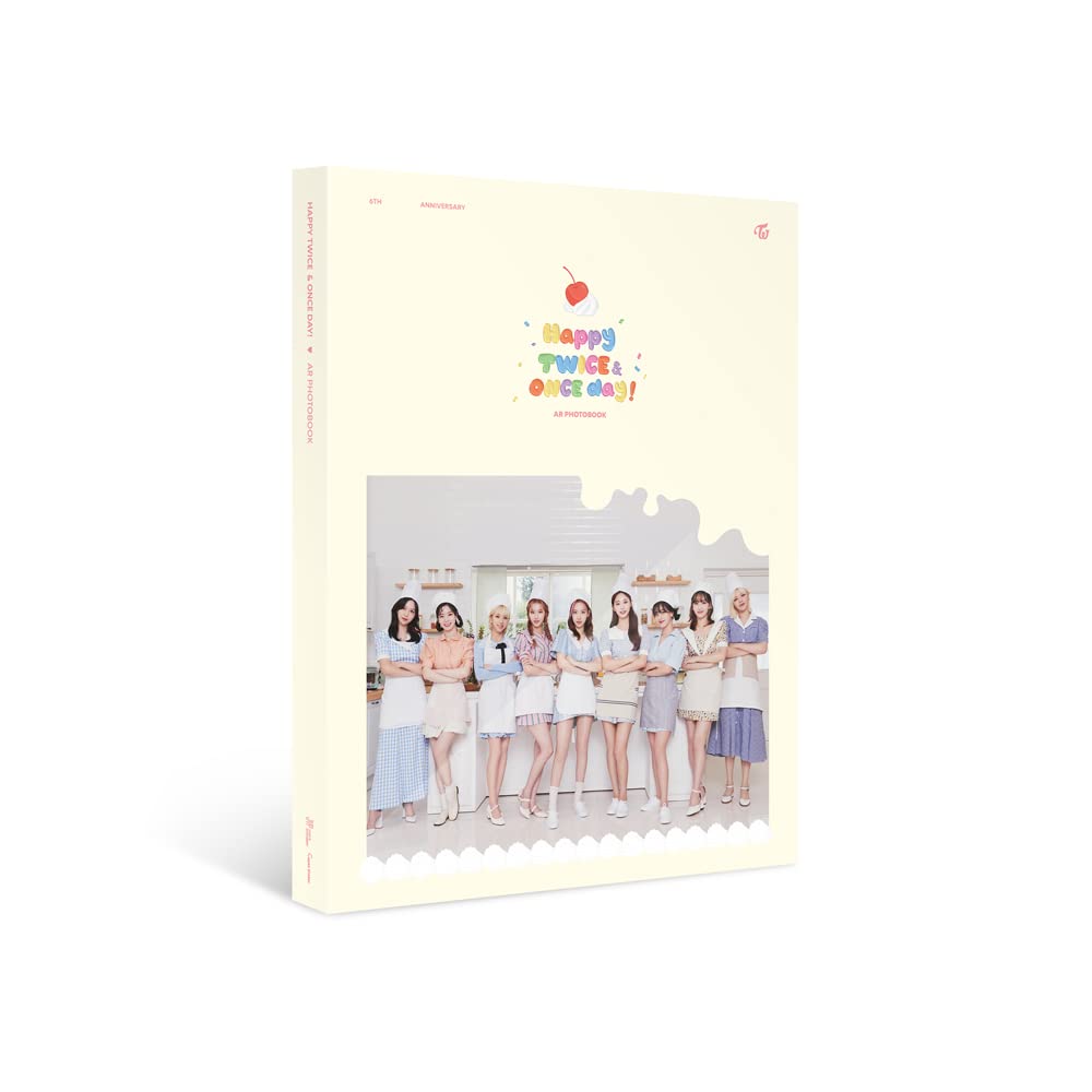 Mua JYP Ent. TWICE - Happy TWICE & ONCE day! AR PHOTOBOOK (6th Anniversary)+Extra Photocards Set trên Amazon Mỹ chính hãng 2022 | Fado