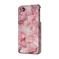 R2843 Pink Marble Texture Case Cover for iPhone 4 4S