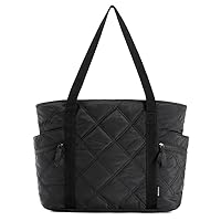 Large Capacity Tote Bag Women Tide Fashion Diamond Lattice Womens Travel Tote Cotton Bag Laptop Tote