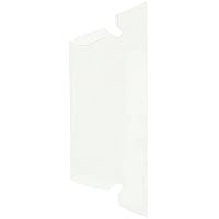 Business Source Plastic Clear Tabs (Pack of 25)