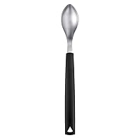 triangle Large Quenelle Spoon, Carded - Stainless Steel - Creates Smooth, Rounded Scoops for Plating - Dishwasher Safe - Made in Germany