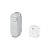 Bosch Smart Home, Yale Linus® Smart Lock Door Lock with WiFi Bridge Compatible with Amazon Alexa, Apple HomeKit, Google Home