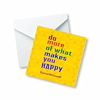 Do More of What Makes You Happy... - Carmel McConnell Colored Magnet